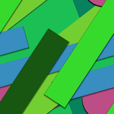 Flat material design - Creative vector trend seamless.のイラスト素材
