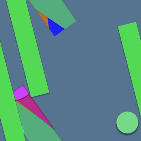 Flat material design - Creative vector trend seamless.のイラスト素材