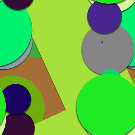 Flat material design - Creative vector trend seamless.のイラスト素材