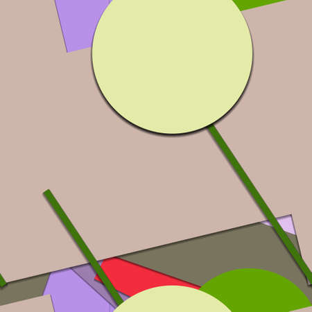 Flat material design - Creative vector trend seamless.のイラスト素材