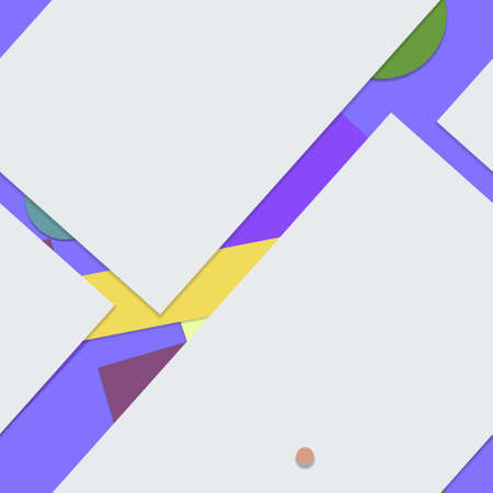 Flat material design - Creative vector trend seamless.のイラスト素材