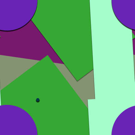 Flat material design - Creative vector trend seamless.のイラスト素材