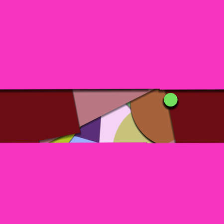 Flat material design - Creative vector trend seamless.のイラスト素材