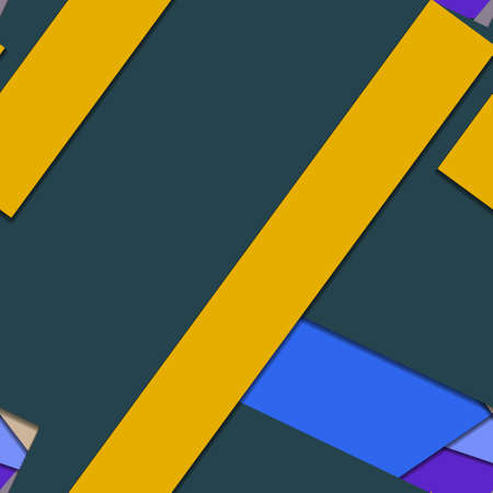 Flat material design - Creative vector trend seamless.のイラスト素材
