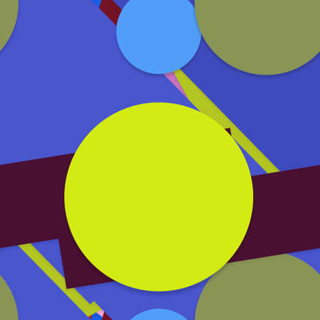 Flat material design - Creative vector trend seamless.のイラスト素材