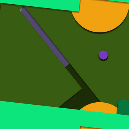 Flat material design - Creative vector trend seamless.のイラスト素材
