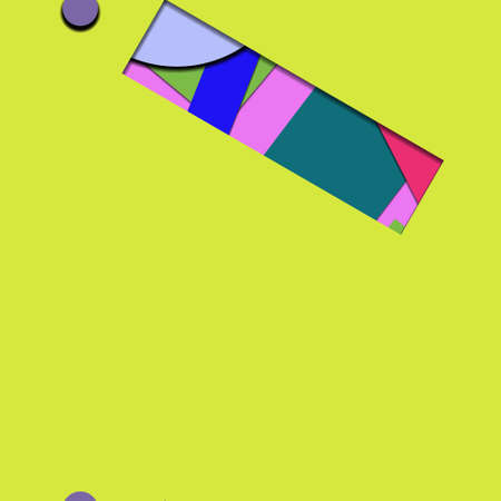 Flat material design - Creative vector trend seamless.のイラスト素材