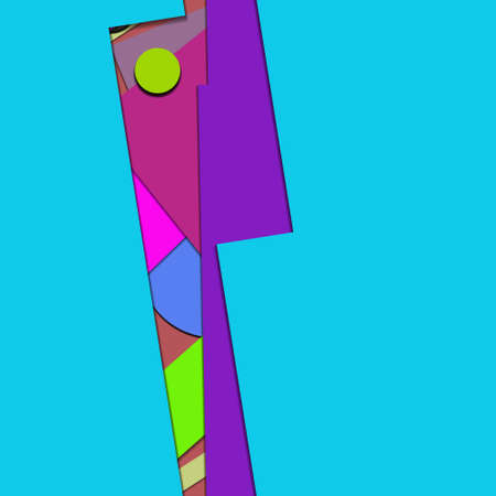 Flat material design - Creative vector trend seamless.のイラスト素材