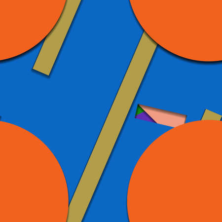 Flat material design - Creative vector trend seamless.のイラスト素材