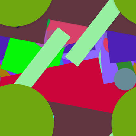 Flat material design - Creative vector trend seamless.のイラスト素材