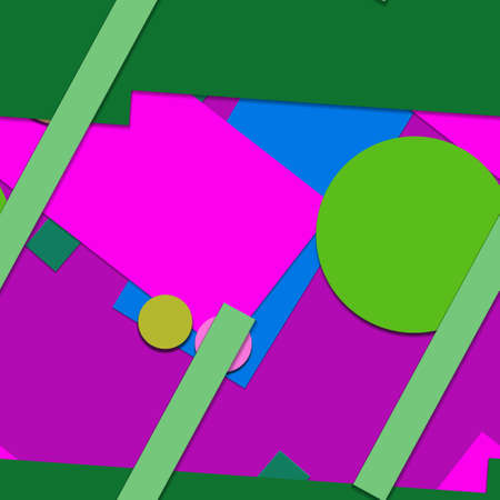 Flat material design - Creative vector trend seamless.のイラスト素材