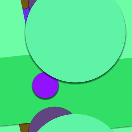 Flat material design - Creative vector trend seamless.のイラスト素材