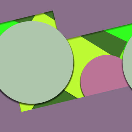 Flat material design - Creative vector trend seamless.のイラスト素材