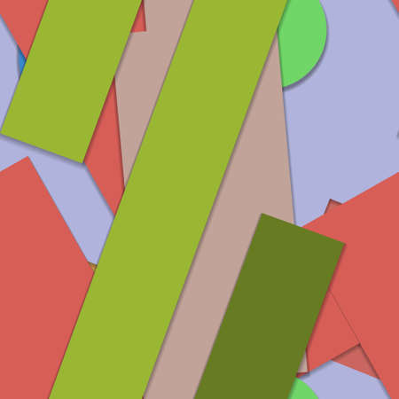Flat material design - Creative vector trend seamless.のイラスト素材