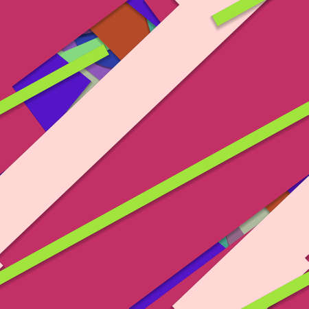 Flat material design - Creative vector trend seamless.のイラスト素材