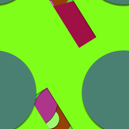 Flat material design - Creative vector trend seamless.のイラスト素材