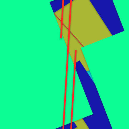Flat material design - Creative vector trend seamless.のイラスト素材
