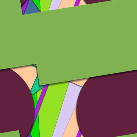 Flat material design - Creative vector trend seamless.のイラスト素材