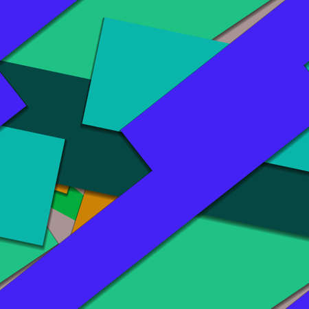 Flat material design - Creative vector trend seamless.のイラスト素材