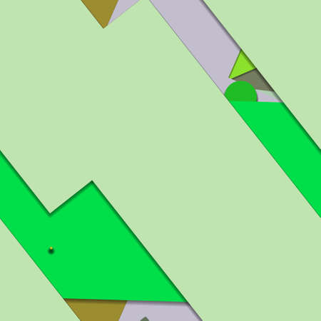 Flat material design - Creative vector trend seamless.のイラスト素材
