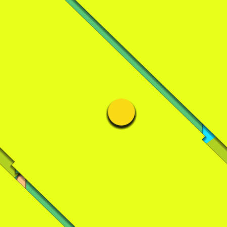 Flat material design - Creative vector trend seamless.のイラスト素材