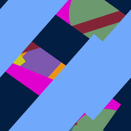 Flat material design - Creative vector trend seamless.のイラスト素材