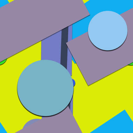 Flat material design - Creative vector trend seamless.のイラスト素材