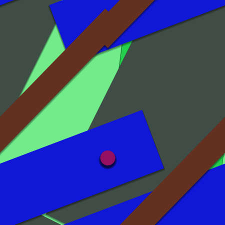 Flat material design - Creative vector trend seamless.のイラスト素材