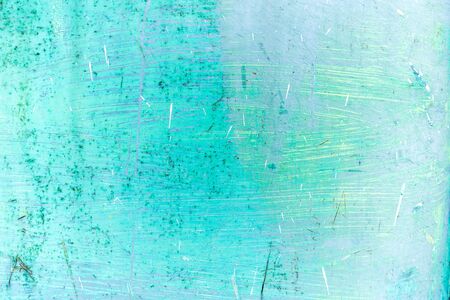Closeup of rough  ice blue  textured backgroundの写真素材
