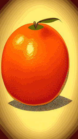 orange icons set. Bright whole fruit, half, slices with leaves. Food for a healthy diet, dessert, sweet tangerine, lemonade. Elements for spring and summer design. vector illustrationのイラスト素材