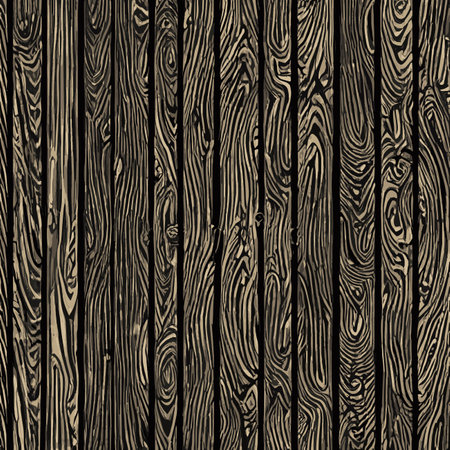 Luxury black golden metal gradient background with distressed wooden parquet texture. vector illustrationのイラスト素材