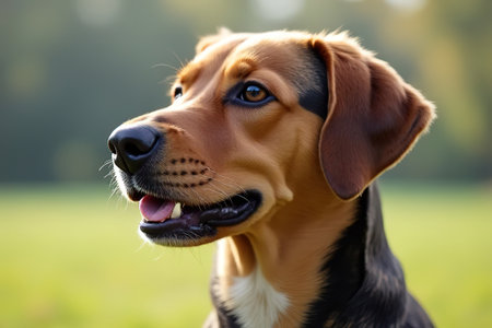 sad homeless stray dog sitting on concrete.Dog walking during rain alone.A lonely lost dog without a leash, running across a meadow in search of its owner, looking for him with fear. A sad little abandoned dog, a Russian toy terrier that escaped from its owner during a walk. A stray dog.created with the help of artificial intelligence.の素材