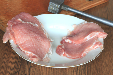 pork chopの写真素材
