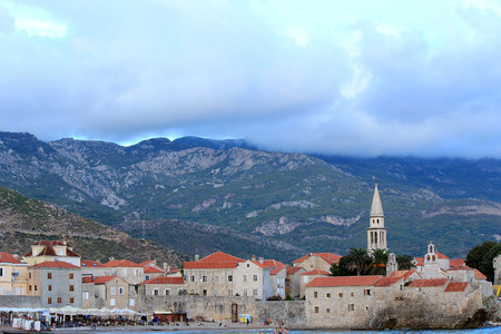 Montenegro, Budvaの写真素材