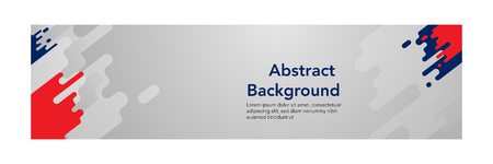 banner abstract modern design_Gray Backgroundのイラスト素材