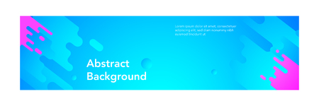 banner abstract modern design_light blue color backgroundのイラスト素材