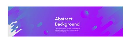 banner abstract modern design_modern color backgroundのイラスト素材