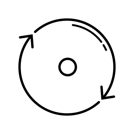 vector consistency icon simple element illustration concept symbol design_consistency concept white backgroundのイラスト素材