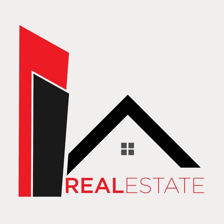 home company real estate logo vectorのイラスト素材