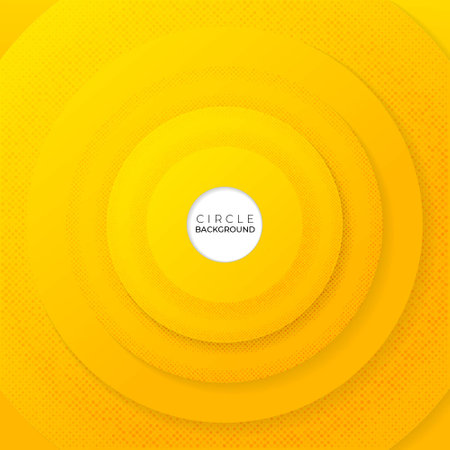 circle effect 3d looks abstract background. halftone style banner web creative presentation needs. poster brochure wallpaper.のイラスト素材