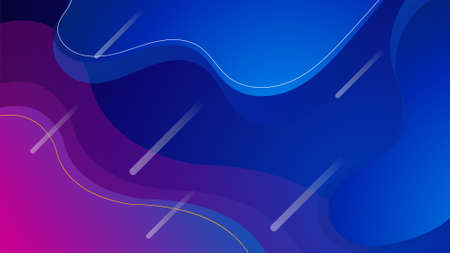 Colorful geometric background trendy color gradientのイラスト素材