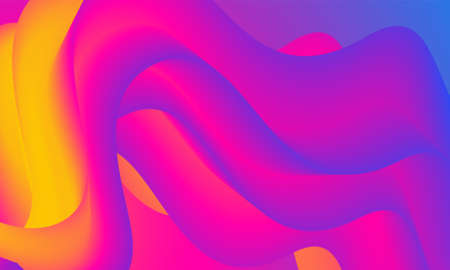 Fluid 3d abstract background