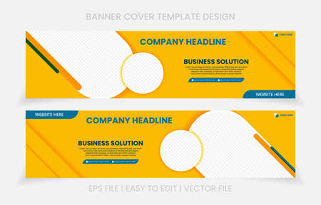 background vector cover design yellow colorのイラスト素材