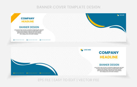 banner  cover design set vectorのイラスト素材