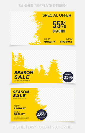 cover design social media template promoのイラスト素材