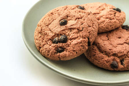 Oatmeal cookies with raisins