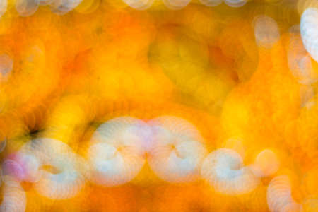 abstract background, bright colors from a garland, bokeh