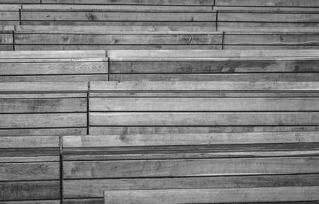 wood pattern texture, wooden planks, wooden benchの写真素材