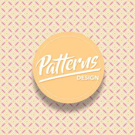 Vector illustration of Japanese pattern background. Seamless pattern background.のイラスト素材