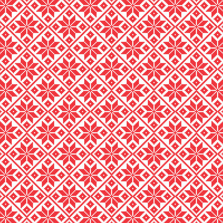 Ukrainian folk ornament. Seamless pattern. Vector illustration.